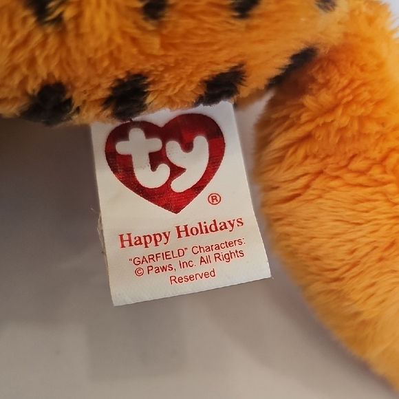 Ty Garfield Plush- Holiday - Picture 6 of 11